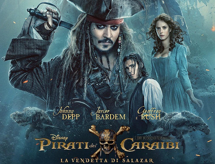 Pirati Dei Caraibi: La Vendetta di Salazar, il trailer e il poster italiano