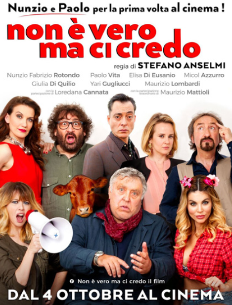Non è Vero ma Ci Credo, poster ufficiale del film