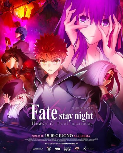 Fate/stay night: Heaven’s Feel – II. lost butterfly, trailer ufficiale
